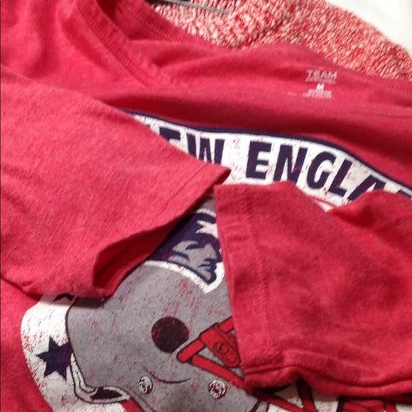 NFL Team Apparel New England Patriots 3/4 Sleeves - Picture 7 of 8